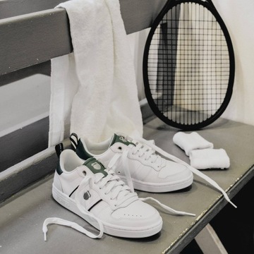 Buty sneakersy skórzane męskie K-Swiss LOZAN MATCH LTH 08903-193-M WYGODNE