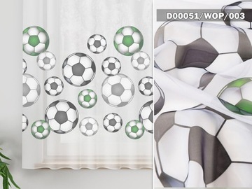 ДЕТСКАЯ ШТОРА ФУТБОЛЬНЫЕ МЯЧИ 003/160