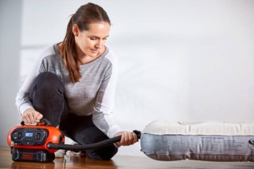 МОБИЛЬНЫЙ АВТОМОБИЛЬНЫЙ КОМПРЕССОР 12 В, 18 В, 230 В BLACK DECKER BDCINF18N