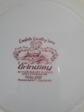 Мелкая тарелка GRINDLEY Англия