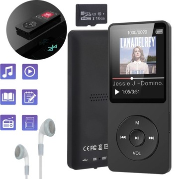 PRZENOŚNY ODTWARZACZ MP3 HIFI, WIELOFUNKCYJNY ODTWARZACZ BLUETOOTH 5.0