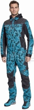 Брюки Cerva NEURUM CAMOUFLAGE бирюзовые 60