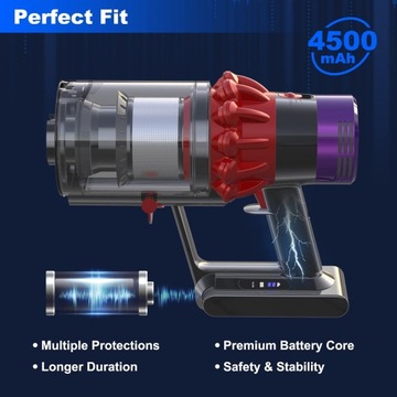 Аккумулятор Dyson V10 25,2 В 4500 мАч с фильтром