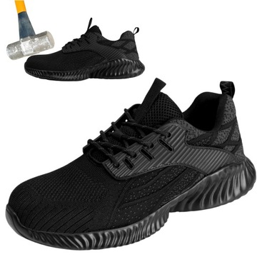 Buty robocze PÓŁBUTY ROBOCZE SPORTOWE męskie z PODNOSKIEM BARDZO LEKKIE 43