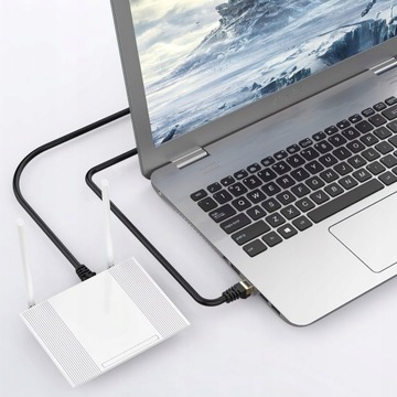 КАБЕЛЬ LAN ЗОЛОТАЯ МЕДЬ + SFTP CAT7, 10 м, патч-корд RJ45, 7 ETHERNET