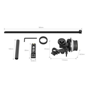 Ручная система Follow Focus Mini SmallRig для камер в кабине оператора