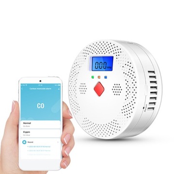 CZUJNIK DYMU OGNIA WIFI ALARM CZUJKA TUYA