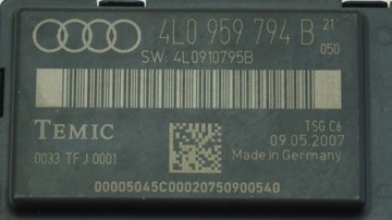Контроллер дверного модуля AUDI Q7 4L ЗАДНИЙ СПРАВА