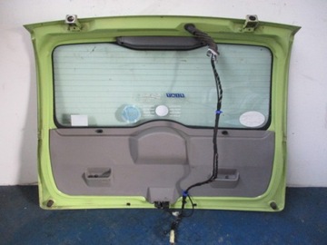 PANDA II KOMPLETNÍ ZADNÍ VÍKO KUFRU KUFRU 733/A