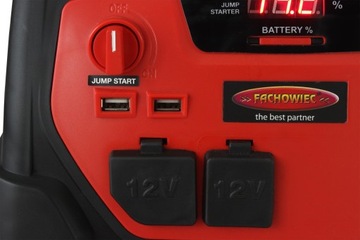 POWERBANK ROZRUCH 1250A 12V KOMPRESOR PRZETWORNICA