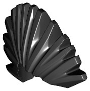 Lego Nowe Włosy Black czarny irokez Mohawk 93563