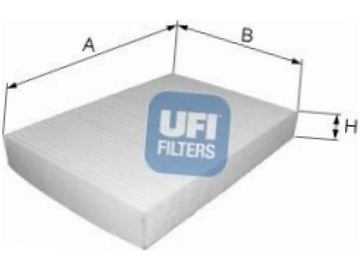 53.254.00 UFI FILTR KABINA