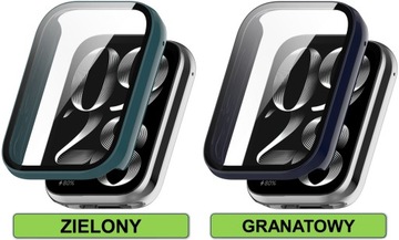 ЗАЩИТНЫЙ ЧЕХОЛ + ЗАКАЛЕННОЕ СТЕКЛО 2в1 ДЛЯ XIAOMI MI BAND 8 PRO | 6 ЦВЕТОВ