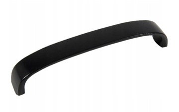 UCHWYT MEBLOWY PROSTY CZARNY ROZSTAW 96MM