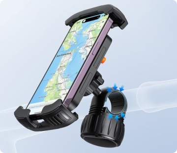 BASEUS УНИВЕРСАЛЬНЫЙ СИЛЬНЫЙ ДЕРЖАТЕЛЬ ТЕЛЕФОНА ДЛЯ ВЕЛОСИПЕДА МОТОЦИКЛА СКУТЕРА