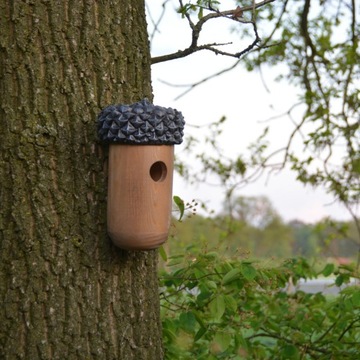 Кормушка BIRD HOUSE стильное украшение желудь