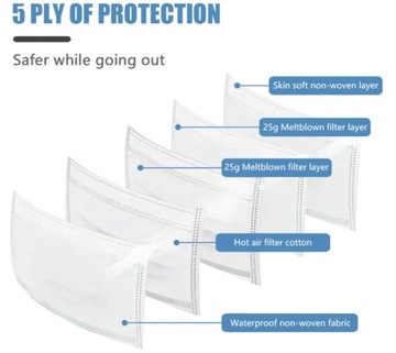 МАСКА FFP3 ЗАЩИТНАЯ МАСКА 9910 9910V ПОЛУМАСКА