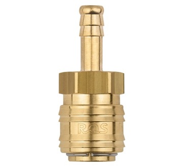 Быстроразъемный соединитель с ниппелем для шланга 8 мм, тип 26 RECTUS