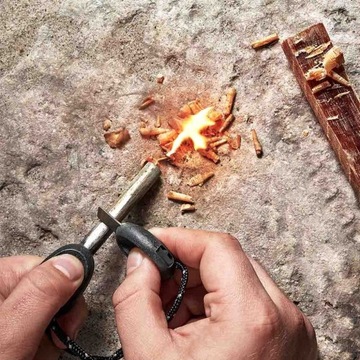 Зажигалка Light My Fire — кокосовая скорлупа Firesteel BIO ARMY 2.0