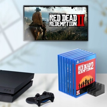 Игровая подставка для PlayStation 4, PS5, держатель для дисков, 2 шт.