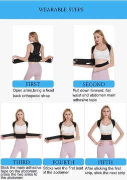 Поддержка спины, плечо, поясничный бандаж, регулируемый ремень