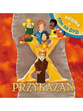 X PRZYKAZAŃ. KSIĄŻKA Z FILMEM DVD