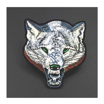 naszywka NAPRASOWANKA KOJOT SZAKAL WILK GŁOWA