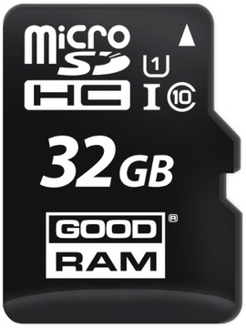 KARTA PAMIĘCI MICROSD GOODRAM UHS1 CL10 32GB