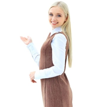 NANORINGI HAIR NATURAL NANO RINGI HAIR BAND 40 CM очень светлый блондин 613