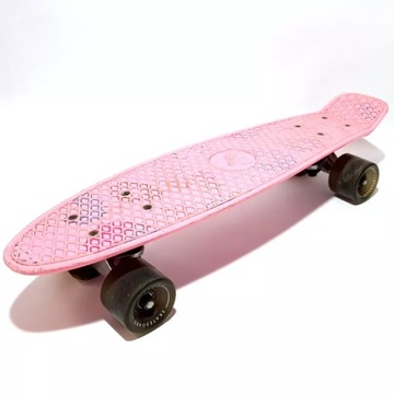 DESKOROLKA / PENNYBOARD RÓŻOWA METEOR