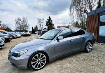 BMW Seria 5 E60 2005 BMW Seria 5 BENZYNA R6 177KM SKORA automat atrakcyjny wyglad okazja, zdjęcie 23