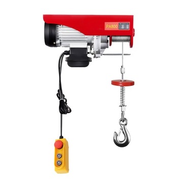 WCIĄGARKA WYCIĄGARKA 220V ELEKTRYCZNA LINOWA 800kg