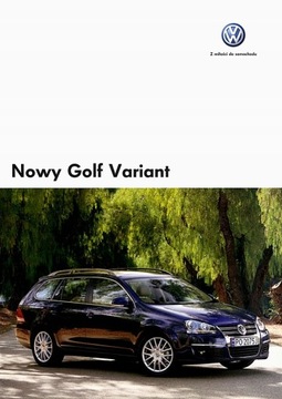 Volkswagen Golf Variant prospekt 2007 polski