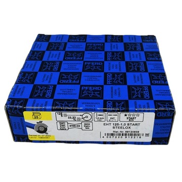 Диск отрезной PFERD START НЕРЖАВЕЮЩАЯ СТАЛЬ 125x1
