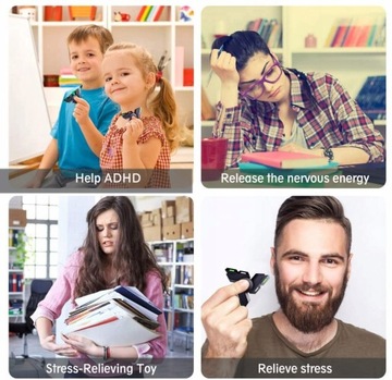 Светящийся спиннер с 3 листьями Desgin Fidget Spinner