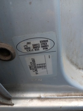 PANT DVEŘE LEVÝ PŘEDNÍ DAEWOO LANOS 98R VRCH SPODEK