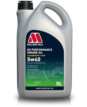 MILLERS OILS EE PERFORMANCE 5W-40 5L