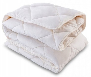 KOŁDRA WEŁNIANA MERINO BASIC 140x200