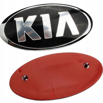 Значок KIA 15x7,5 см, эмблема с логотипом