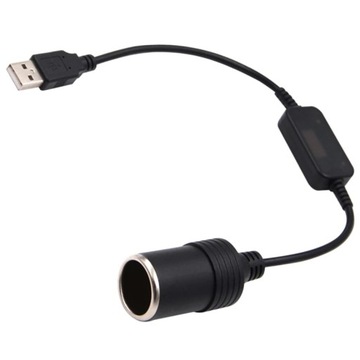 PRZEJŚCIÓWKA PRZEJŚCIE USB na GNIAZDO ZAPALNICZKI
