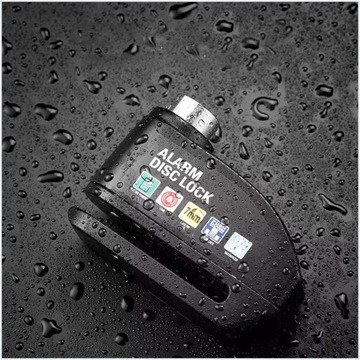 БЛОКИРОВКА ВЕЛОСИПЕДА СИГНАЛИЗАЦИЯ БЛОКИРОВКИ ТОРМОЗНОГО ДИСКА ВЕЛОСИПЕДНОЙ ПЕРЕДАЧИ 110 дБ