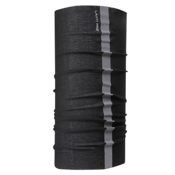 CHUSTA WIELOFUNKCYJNY ODBLASK CZARNA LAHTI PRO