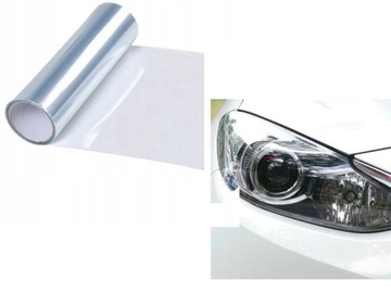 САМОКЛЕЯЩАЯСЯ ПЛАСТИКОВАЯ ФОЛЬГА ДЛЯ ПОРОГОВЫХ ЛАМП, ПРОЗРАЧНАЯ, ЗАЩИТНАЯ 50 x 30 см