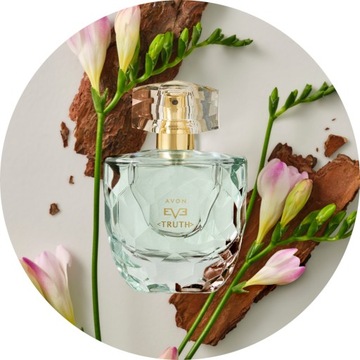 AVON EVE TRUTH ЖЕНСКИЙ ПОДАРОЧНЫЙ НАБОР ПАРОФЮМИРОВАННАЯ ВОДА 50 МЛ + ПАРФЮМЕРНАЯ СУМОЧКА