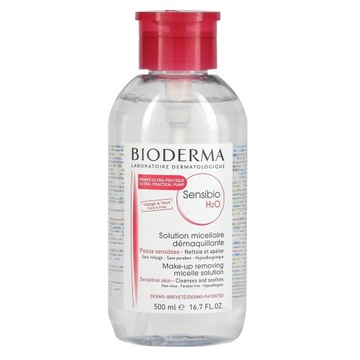 Bioderma Sensibio Płyn micelarny z dozownikiem 500