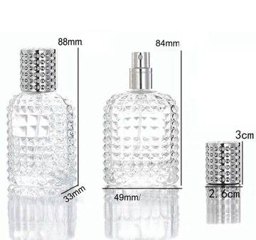 Флакон для духов Valentines Silver Crystal 30 мл