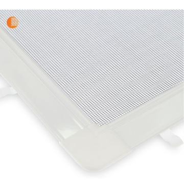 MOCNA SIATKA DO MOSKITIERY SZARA na metry MOSKITIERA na wymiar 1,4m x 1m