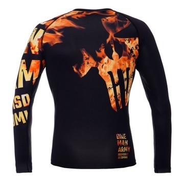 Мужской рашгард с длинными рукавами DOOMSDAY XXL