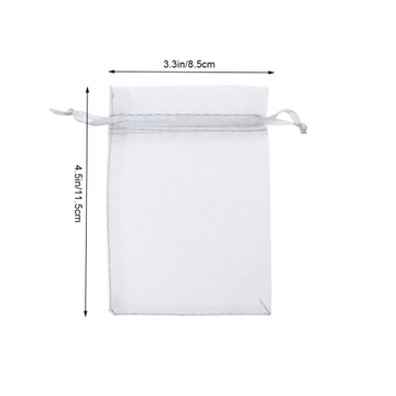 СУМКИ ИЗ ОРГАНЗЫ для декоративных контейнеров | 100 шт.