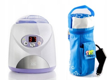 ЖК-ОБОГРЕВАТЕЛЬ ДЛЯ БУТЫЛОК + ТЕРМОСУМКА ДЛЯ АВТОМОБИЛЯ